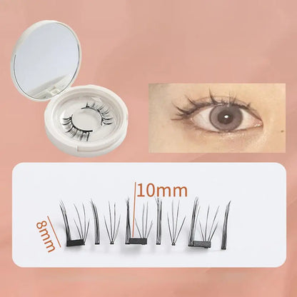 Flawless Magnetic Unpree Eyelashes 3D Portable Cosmetic Tool