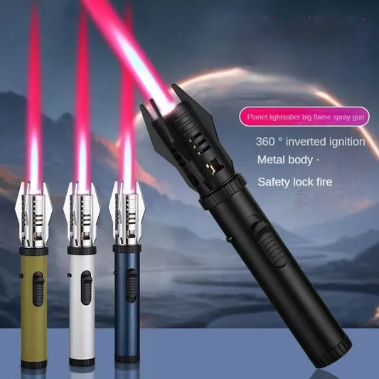 Self Defence Windproof Torch Flame Lighter