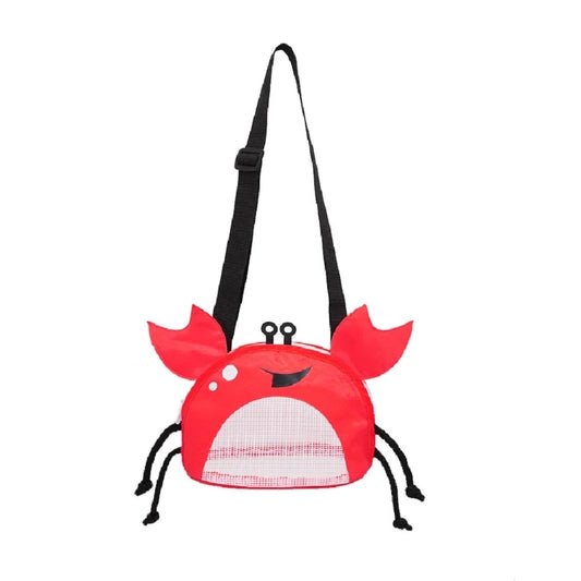 Crab shelling bags: Shell Bag for beach Toys Collecting Storage Bags for Kids Sand Tools Organizer