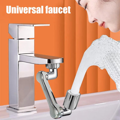 Universal 180° Rotatable Extension Faucet Sprayer Head Water Tap Nozzle Universal Bathroom Tap Extend Adapter