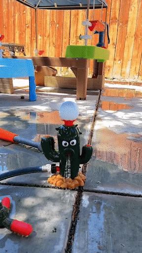 Water Sprinkler Baseball Toy Toy Snail Sprinkler Backyard Garden Water Toys