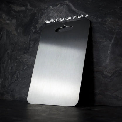 Stainless Steel Chopping Boards: Antibacterial Non-toxic Titanium